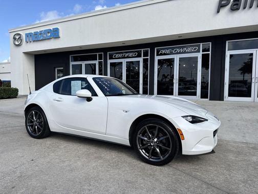 Snowflake White Pearl Mica 2019 Mazda MX-5 Miata Grand Touring