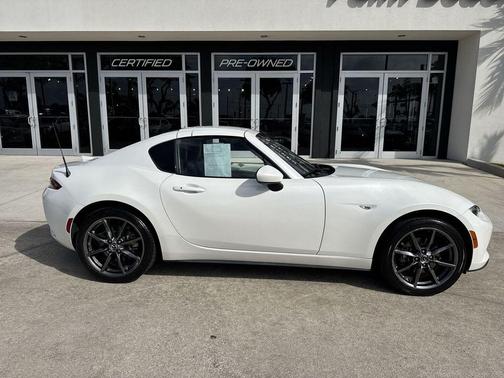 Snowflake White Pearl Mica 2019 Mazda MX-5 Miata Grand Touring