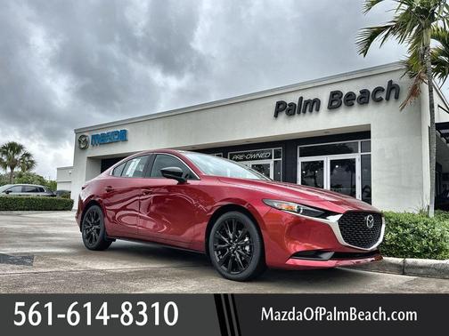 Soul Red Crystal Metallic 2026 Mazda Mazda3 FWD w/Select Package