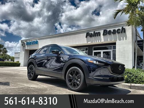 Deep Crystal Blue Mica 2026 Mazda CX-30 2.5 S Aire Edition