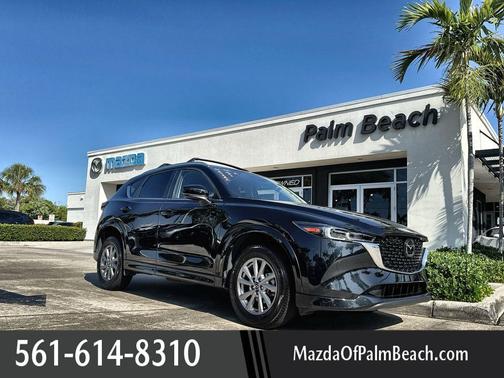 Jet Black Mica 2025 Mazda CX-5 Select