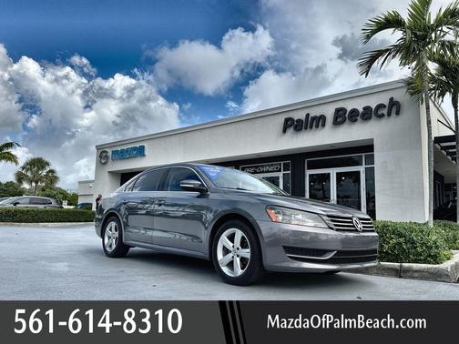 Platinum Gray Metallic 2014 Volkswagen Passat 1.8T SE
