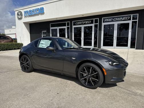 Machine Gray Metallic 2026 Mazda MX-5 Miata Grand Touring