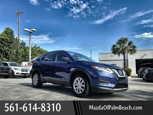 Caspian Blue 2017 Nissan Rogue S