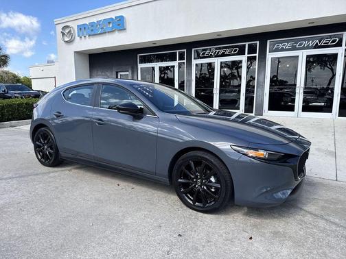 Polymetal Gray Metallic 2025 Mazda Mazda3 2.5 S Carbon Edition