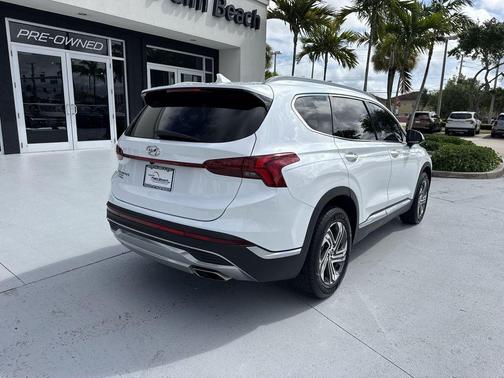 Quartz White 2021 Hyundai SANTA FE SEL