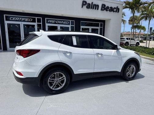 Frost White Pearl 2018 Hyundai Santa Fe Sport 2.4L