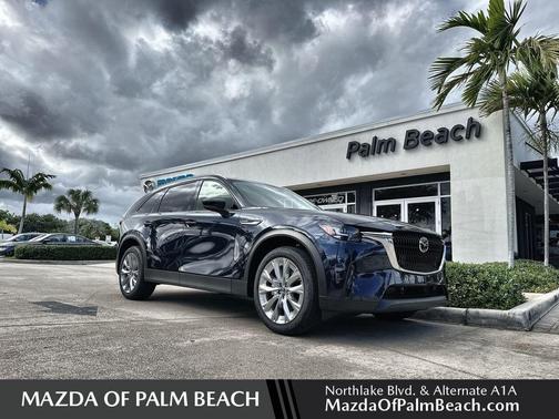 Deep Crystal Blue Mica 2026 Mazda CX-90 Preferred