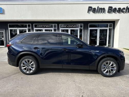Deep Crystal Blue Mica 2026 Mazda CX-90 Preferred