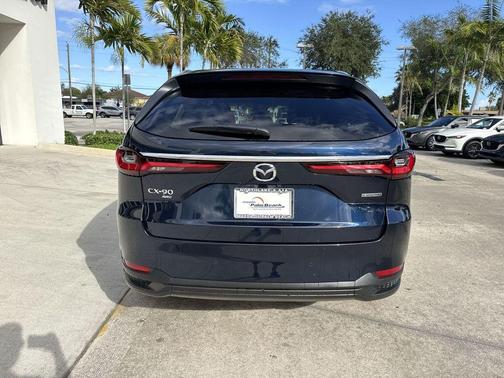 Deep Crystal Blue Mica 2026 Mazda CX-90 Preferred