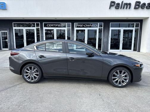 Machine Gray Metallic 2026 Mazda Mazda3 FWD w/Preferred Package