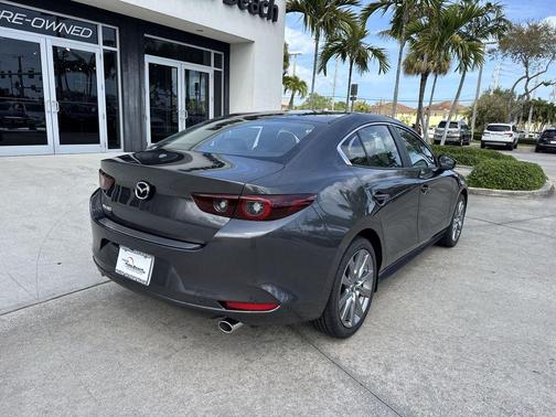 Machine Gray Metallic 2026 Mazda Mazda3 FWD w/Preferred Package