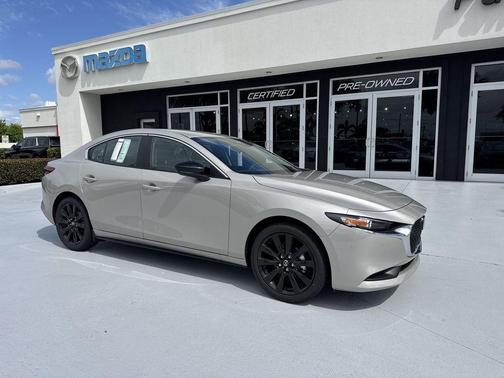Platinum Quartz Metallic 2026 Mazda Mazda3 FWD w/Select Package