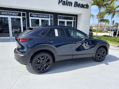 Deep Crystal Blue Mica 2026 Mazda CX-30 Premium Package