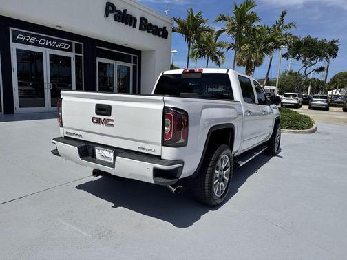 White Frost Tri-Coat 2018 GMC Sierra 1500 Denali