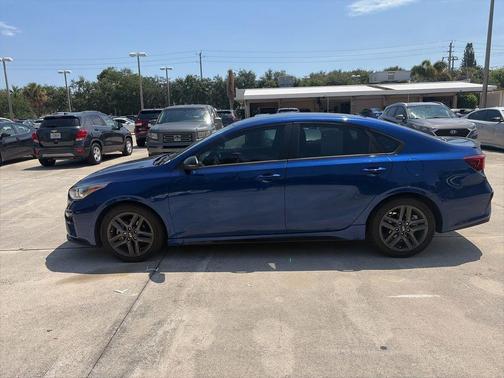 Deep Sea Blue 2021 Kia Forte GT-Line