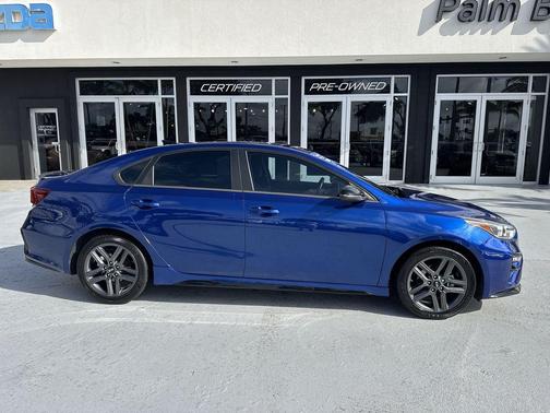 Deep Sea Blue 2021 Kia Forte GT-Line