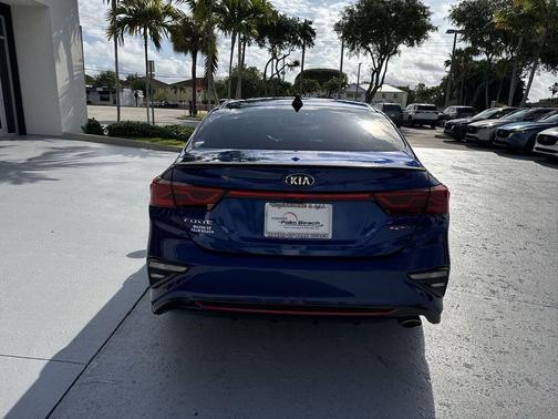 Deep Sea Blue 2021 Kia Forte GT-Line