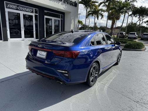 Deep Sea Blue 2021 Kia Forte GT-Line