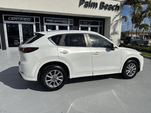 Rhodium White Metallic 2024 Mazda CX-5 2.5 S Preferred Package