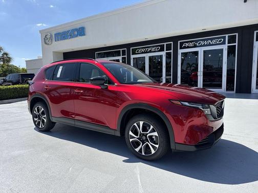 Soul Red Crystal Metallic 2026 Mazda CX-5 Preferred
