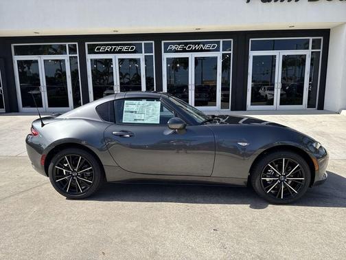 Machine Gray Metallic 2026 Mazda MX-5 Miata Grand Touring