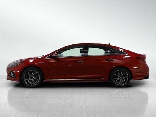 Scarlet Red 2019 Hyundai SONATA Limited 2.0T