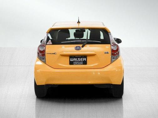 Yellow 2014 Toyota Prius c Three