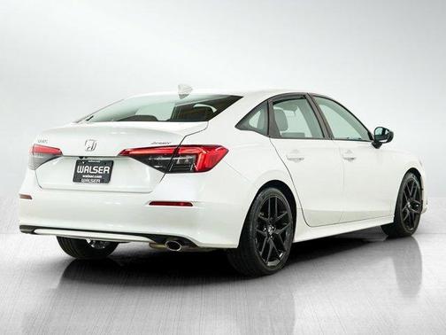 White 2022 Honda Civic Sport