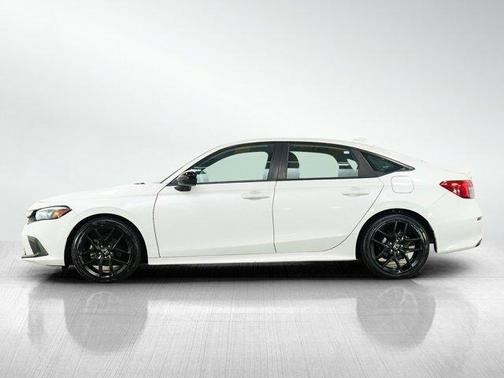 White 2022 Honda Civic Sport