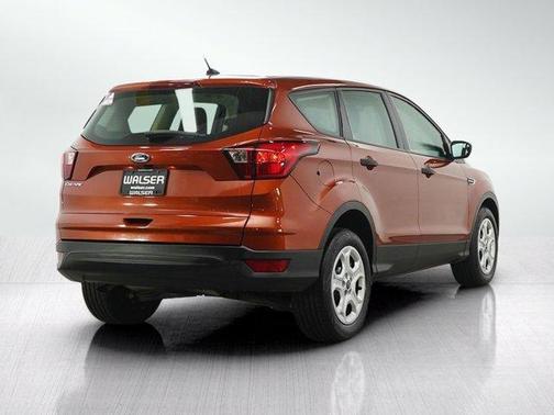 Orange 2019 Ford Escape S