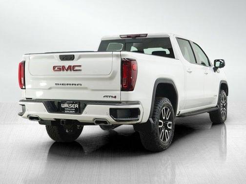Summit White 2023 GMC Sierra 1500 AT4