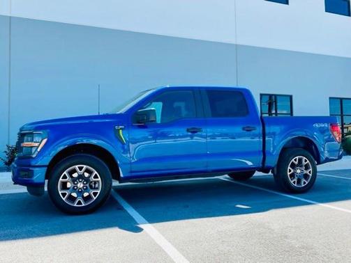 ATLAS BLUE METALLIC 2025 Ford F-150 STX