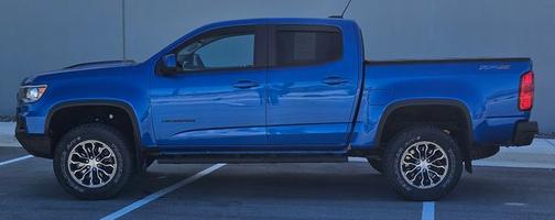 Bright Blue Metallic 2022 Chevrolet Colorado ZR2