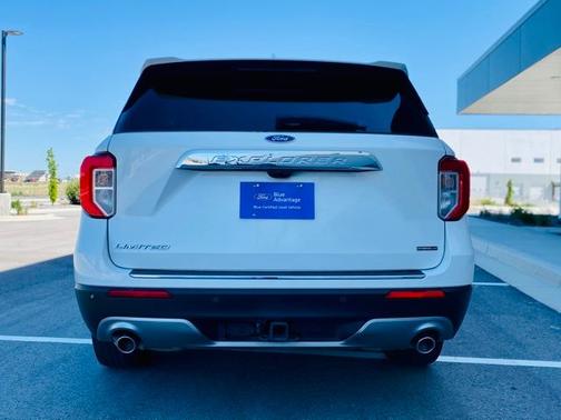 STAR WHITE MET TRI-COAT 2021 Ford Explorer LIMITED
