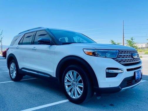 STAR WHITE MET TRI-COAT 2021 Ford Explorer LIMITED