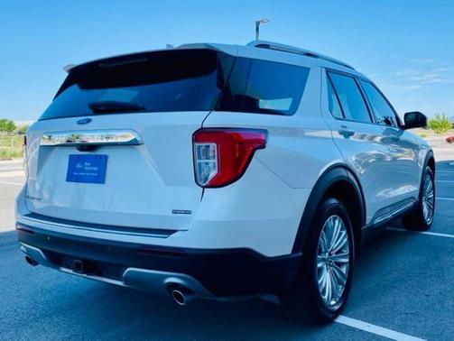 STAR WHITE MET TRI-COAT 2021 Ford Explorer LIMITED