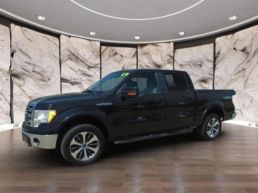 Black 2013 Ford F-150 Lariat