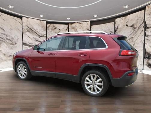Burgundy 2014 Jeep Cherokee Limited