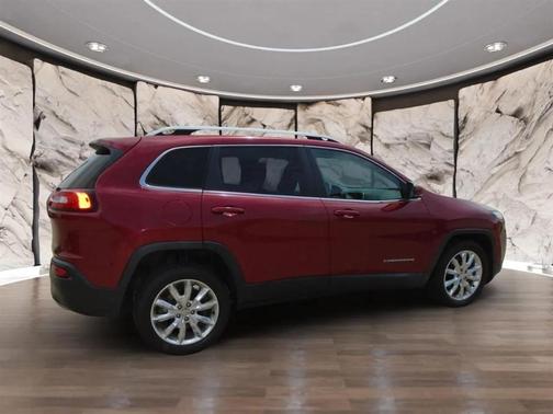 Burgundy 2014 Jeep Cherokee Limited