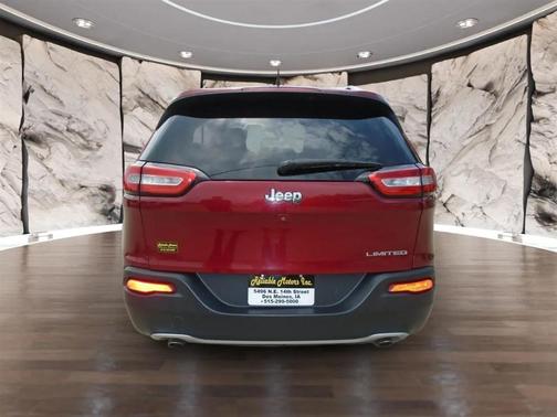 Burgundy 2014 Jeep Cherokee Limited