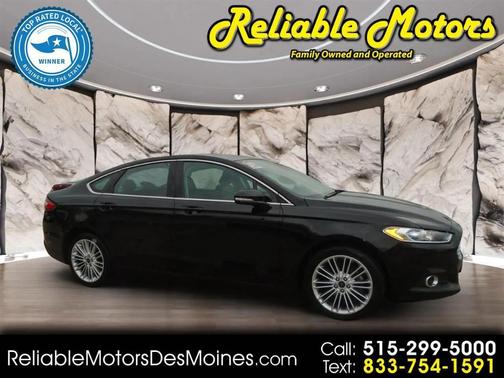Black 2016 Ford Fusion SE