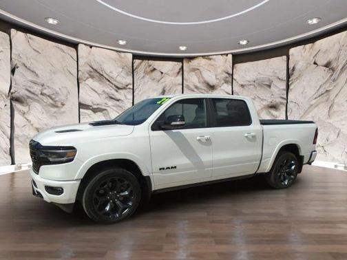 White 2021 RAM 1500 Limited