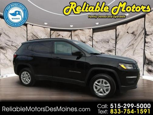 Black 2018 Jeep Compass Sport
