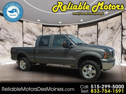 Gray 2007 Ford F-350 Lariat Super Duty
