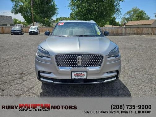 Silver Radiance Metallic 2024 Lincoln Aviator Reserve AWD