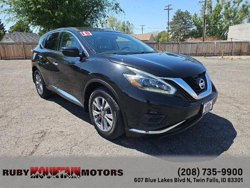 Magnetic Black 2018 Nissan Murano S