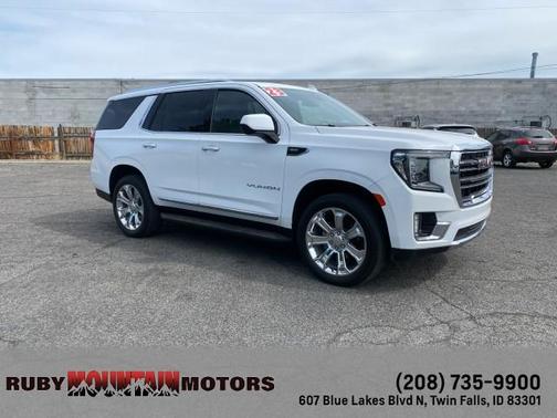 Summit White 2023 GMC Yukon SLT