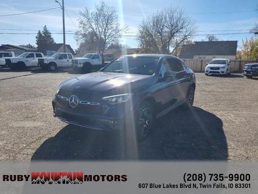 Nautical Blue Metallic 2024 Mercedes-Benz GLC 300 4MATIC Coupe