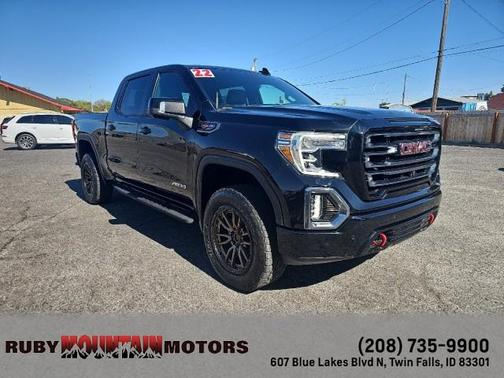Onyx Black 2022 GMC Sierra 1500 Limited AT4
